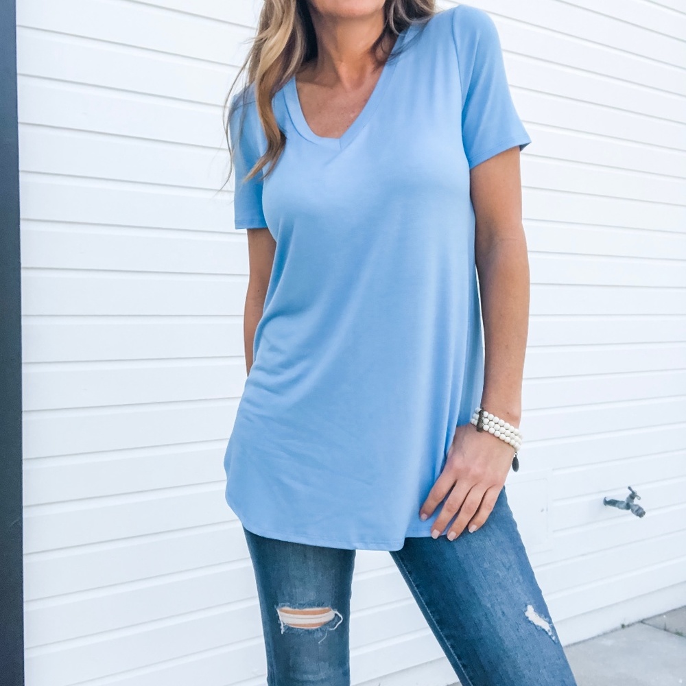 🆕BEST TUNIC TEE - SKY
